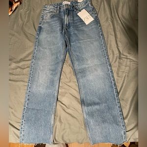 New Zara straight leg jeans
